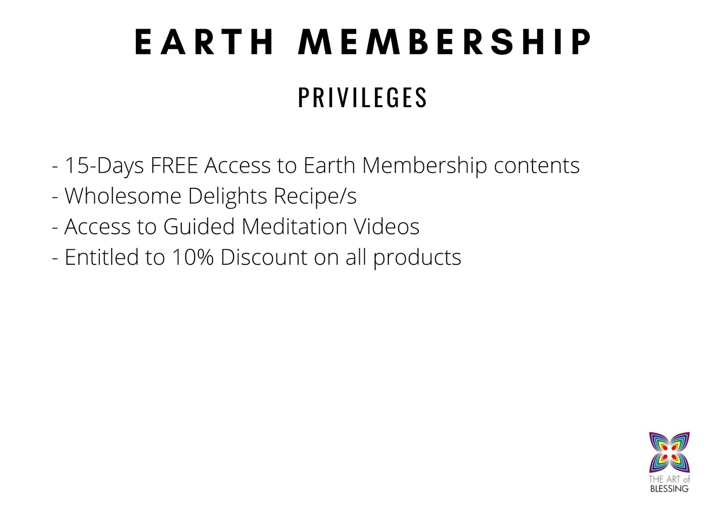 Earth Membership (15-Days FREE Access)